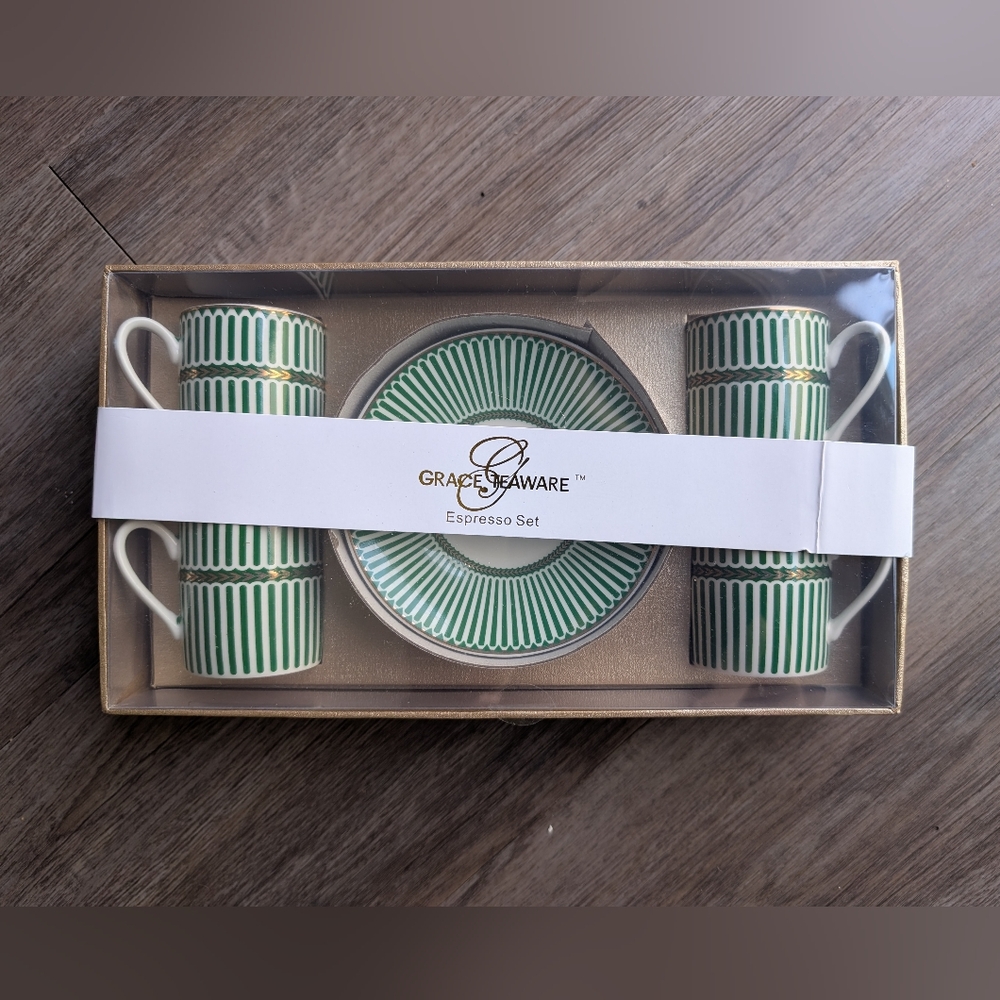 Grace Teaware Easter Spring Tea Espresso Set